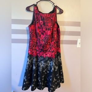 Dress Barn Size 16 Floral Business Dress
